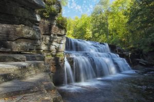 Canyon Falls and Gorge near L’Anse, MI