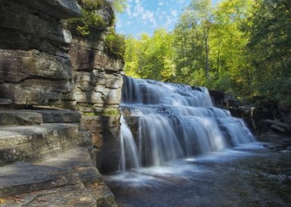 Canyon Falls and Gorge near L’Anse, MI