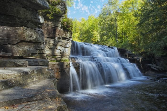 Canyon Falls and Gorge near L’Anse, MI