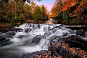 Presque Isle to Munising: Union Mine and Waterfalls