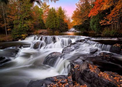 Presque Isle to Munising: Union Mine and Waterfalls
